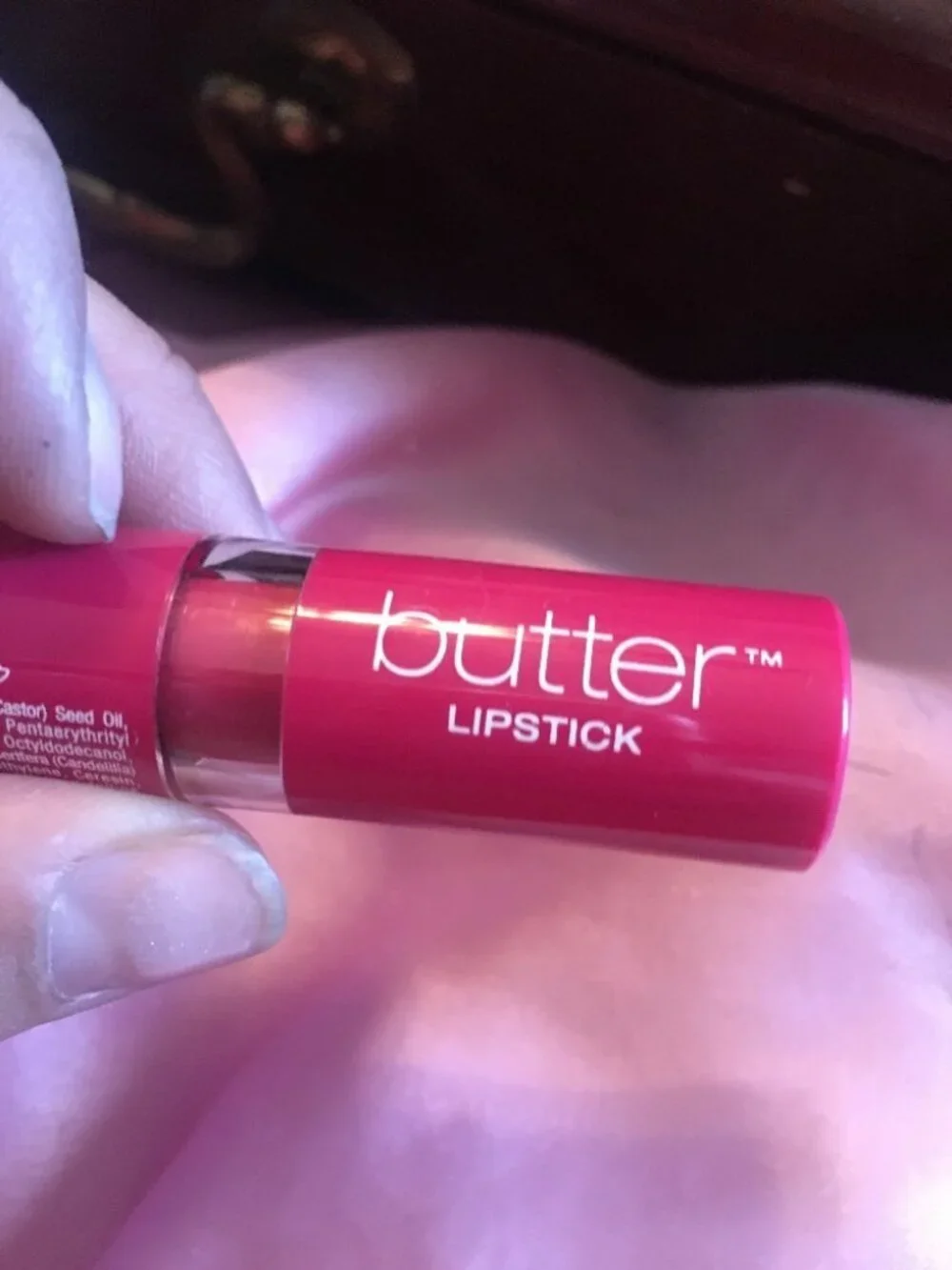 NYX Cosmetics Butter Lipstick SWEET TART BLS02 Brand LIGHT Pink BERRY COLOR
